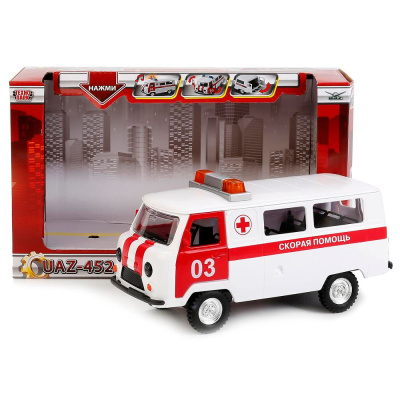 Машина УАЗ-452 Скорая помощь Технопарк CT12-427-1